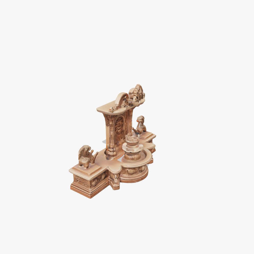 Ancient Stone Shrine model pack